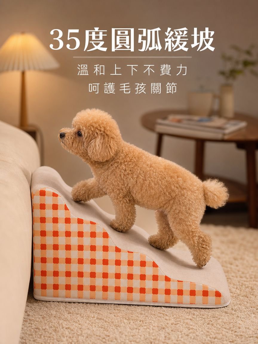 寵物專用床梯，狗狗貓咪上下床必備