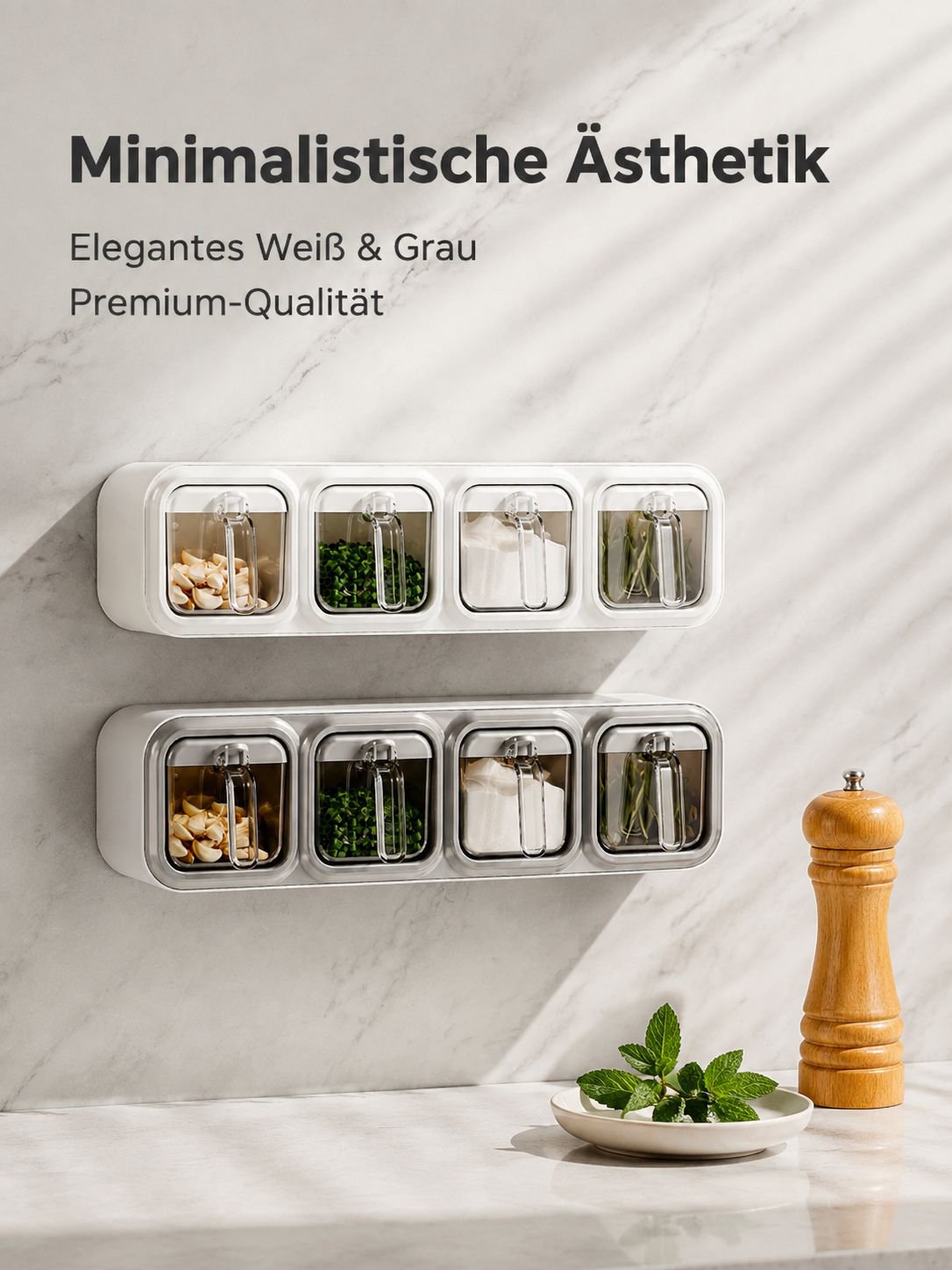 Aufbewahrungsbox für Salz und Gewürze