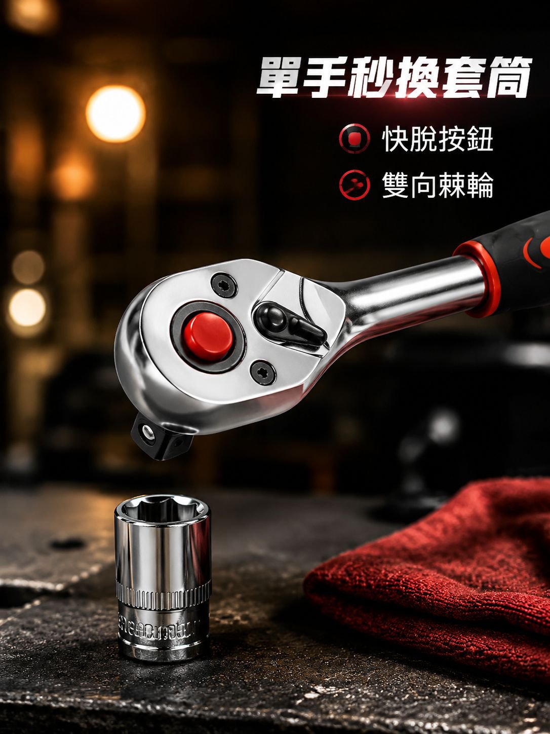 多功能46件汽修維護套裝
