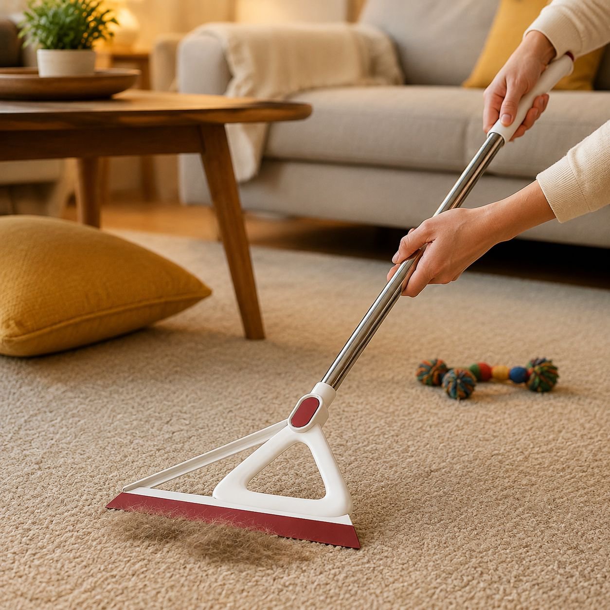 Multifunctional Triangular Magic Floor Scraper