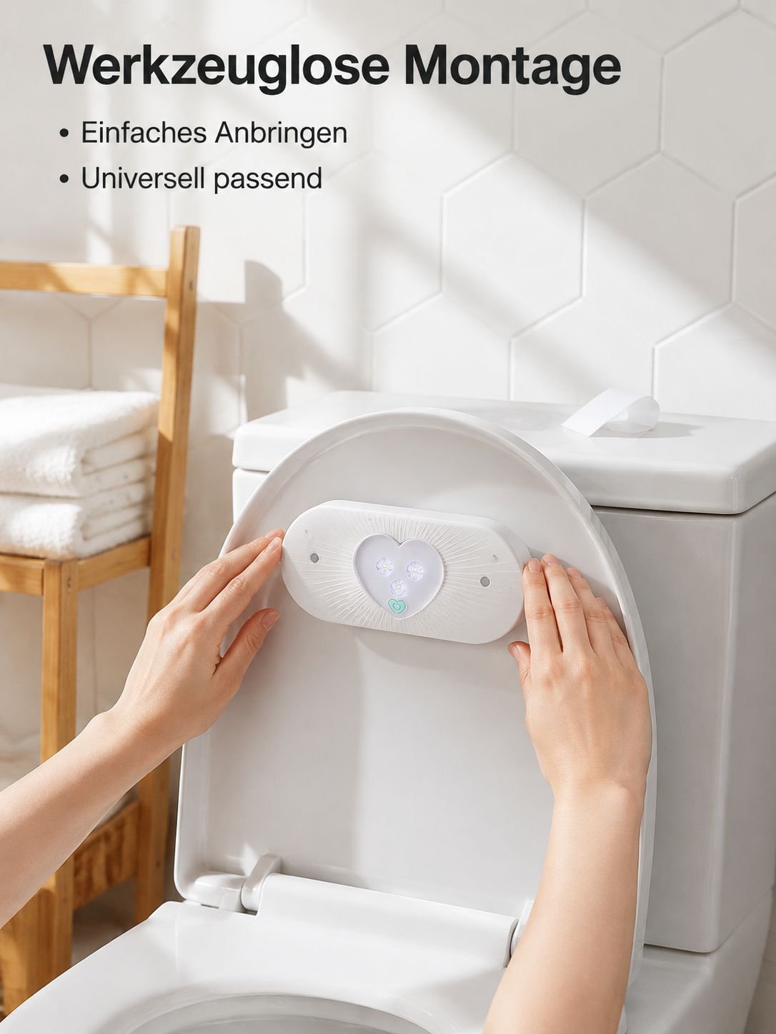 UV Intelligenter Toilettensitz-Desinfektor mit Sensor