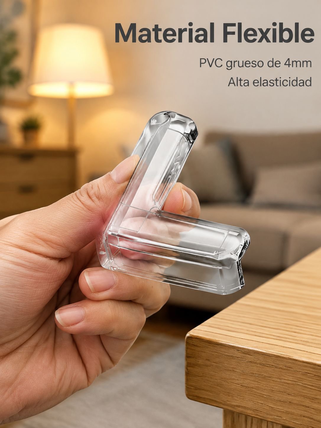 Protectores de esquinas transparentes
