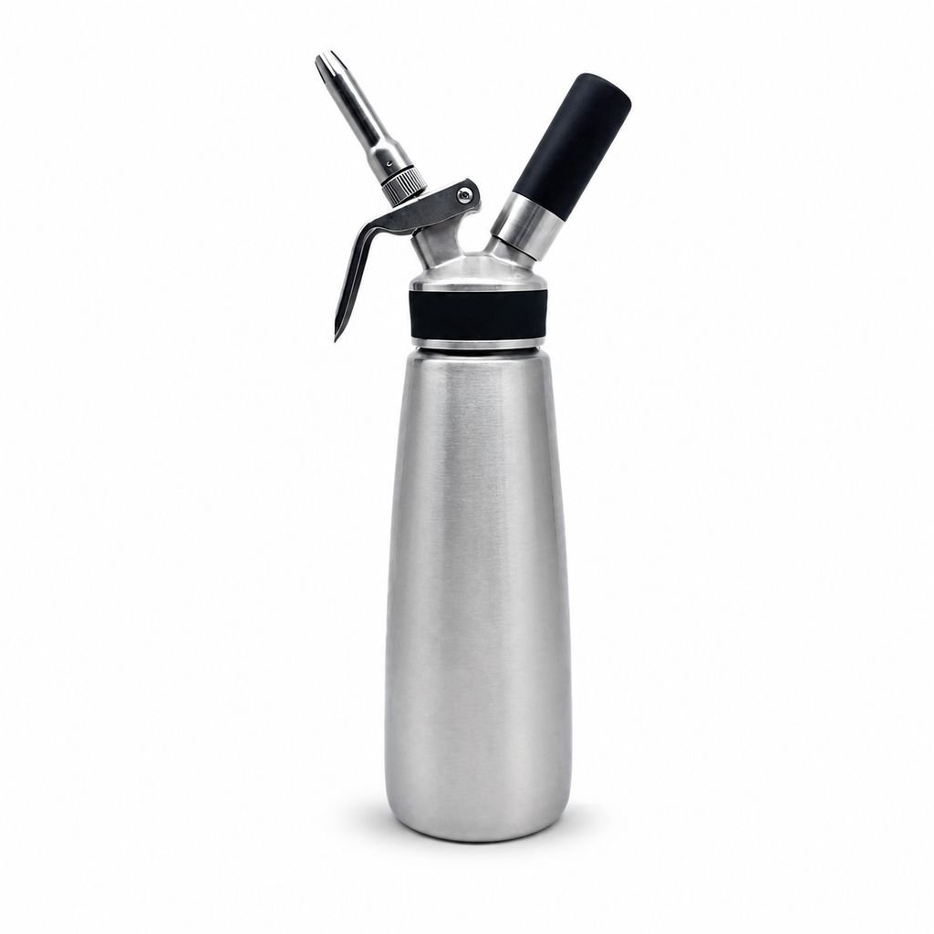 Foaming gun, stainless steel manual butter gun, piping gun, cake decorating gun, snow topping, cold 