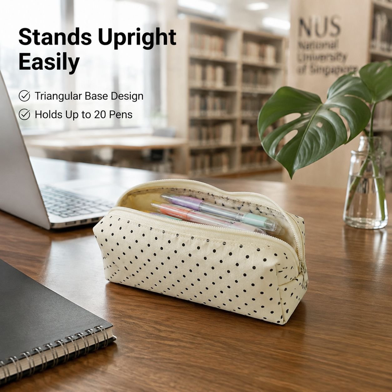 Polka Dot Portable Organizer Bag