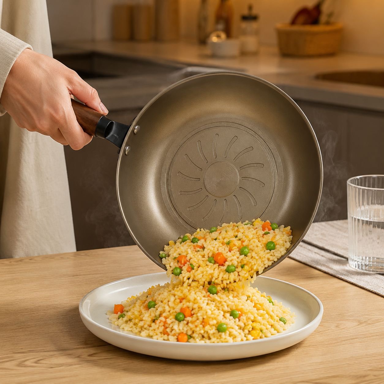 Lightweight and durable Royalstar Stir-fry Pan