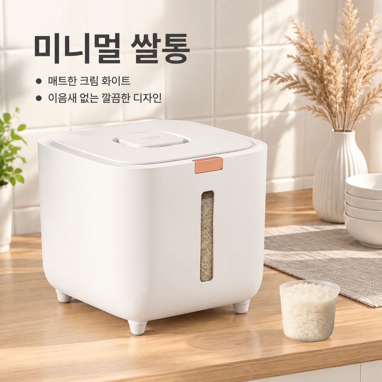 식품 등급 밀폐형 곡물 보관 용기