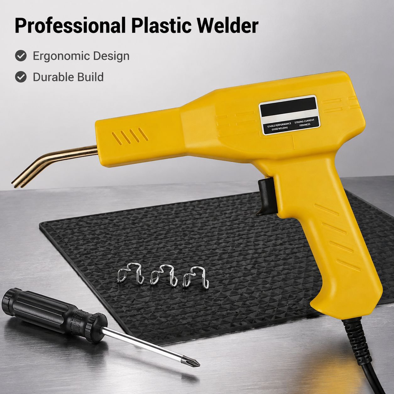 Plastic Welder Soldering Gun, for Bumper/Kayak/Plastic Product Repair
