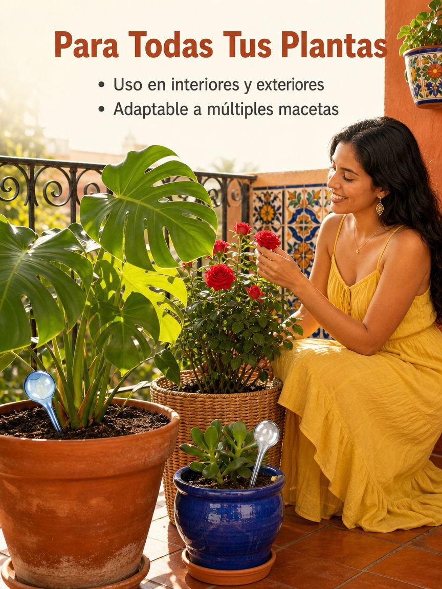 Dispositivo de riego inteligente para jardinería