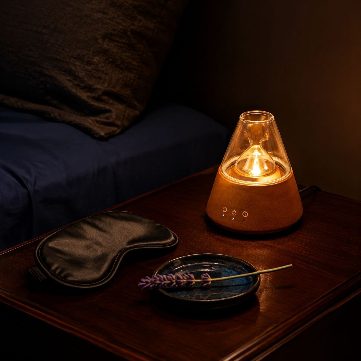 Bedroom Cooling Mist Diffuser, Ultrasonic Essential Oil Atomizer