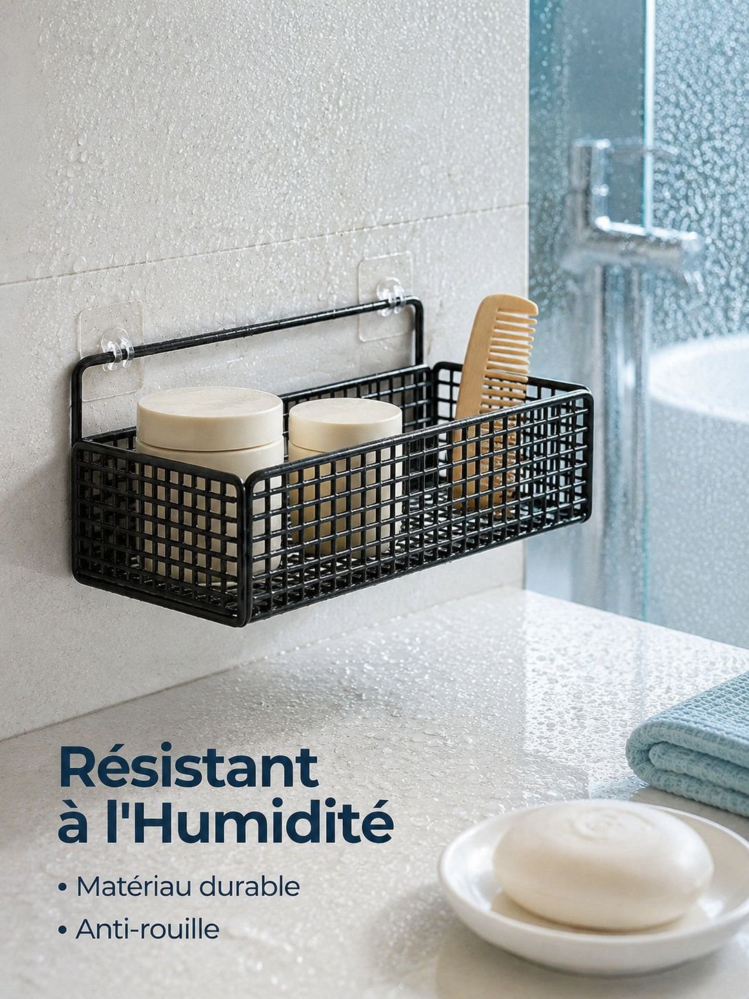 Étagère de salle de bain