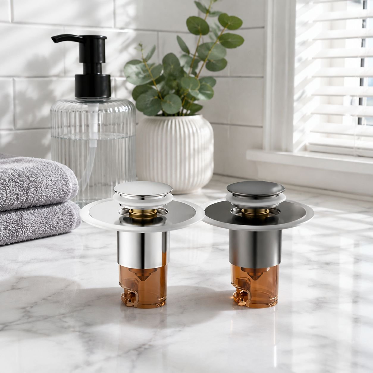 Stainless Steel Anti-Odor Leak-Proof Sink Drain Accessory