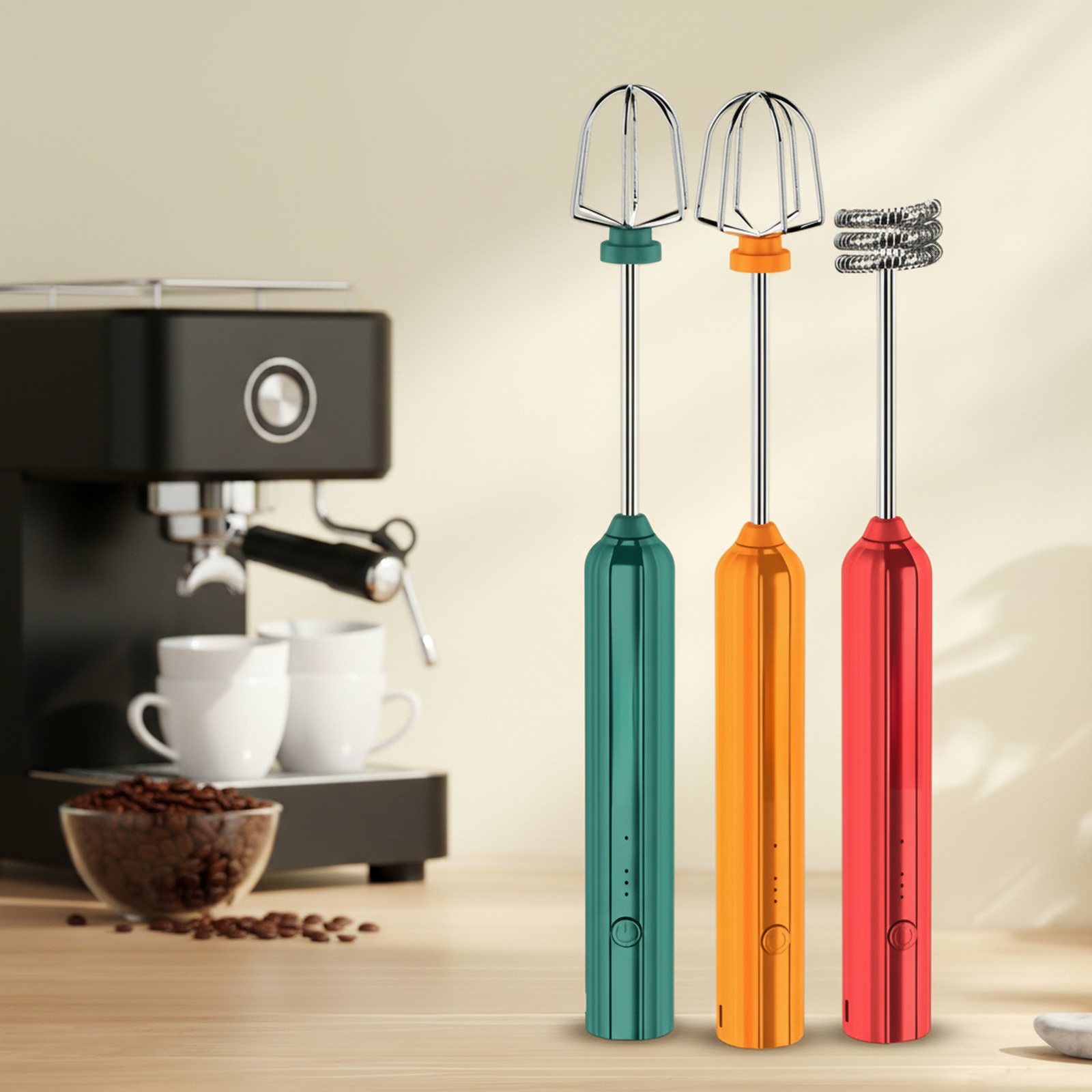 Wireless Handheld Egg Beater