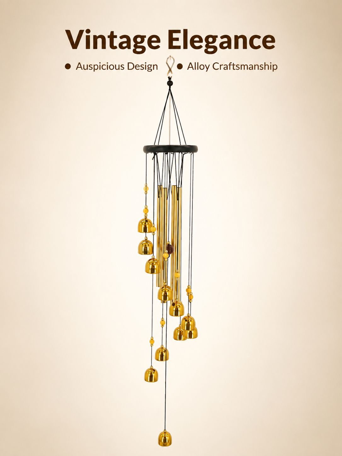 Alloy wind chime decoration