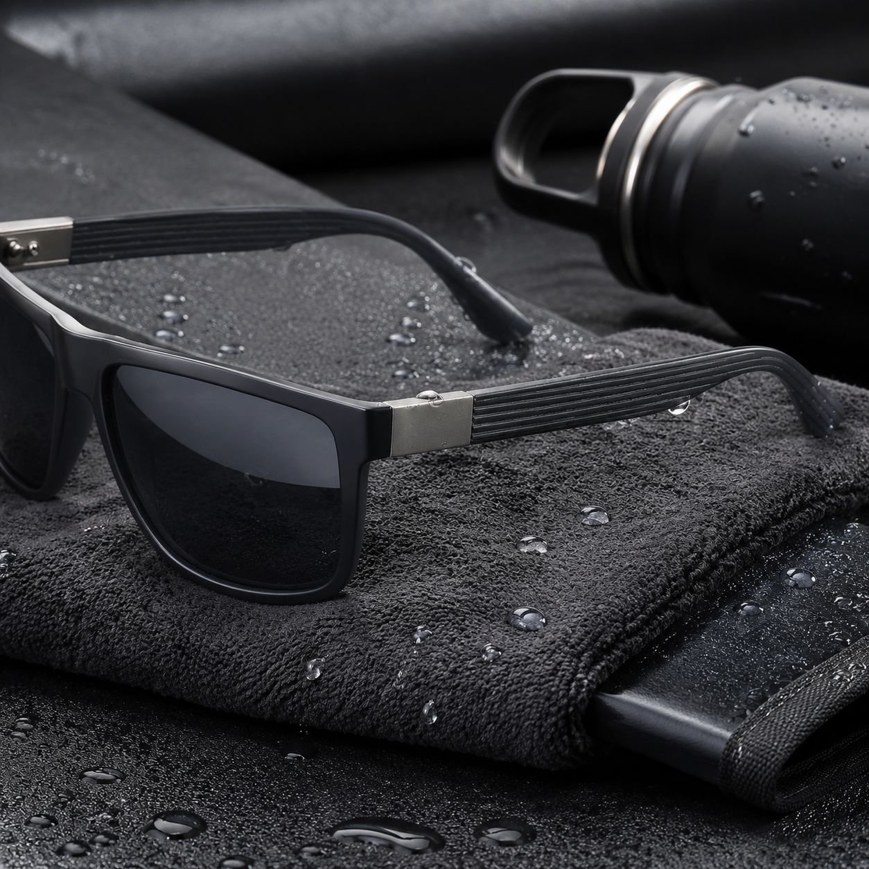 Fashionable men's retro eyewear for driving