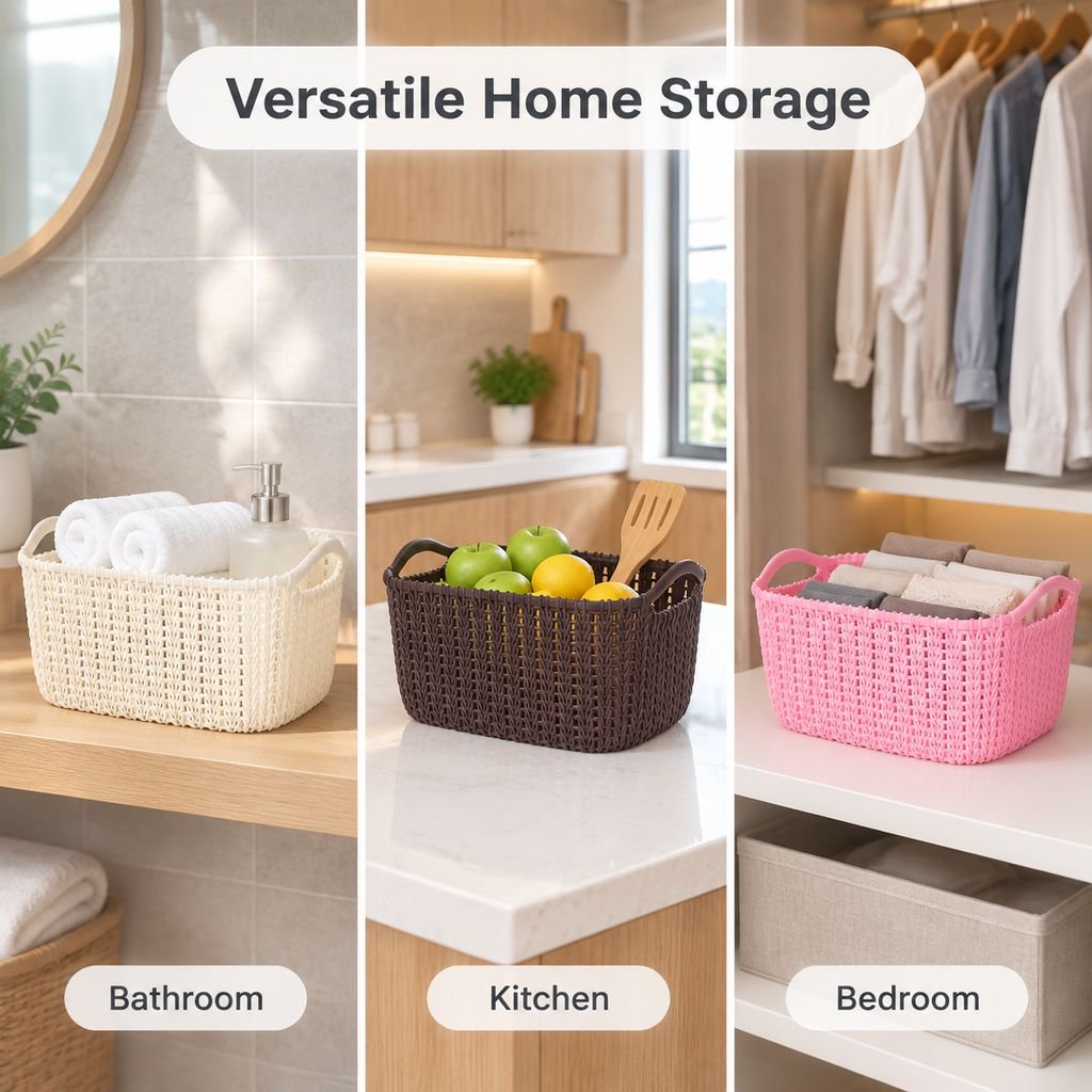 Woven-Style Storage Basket