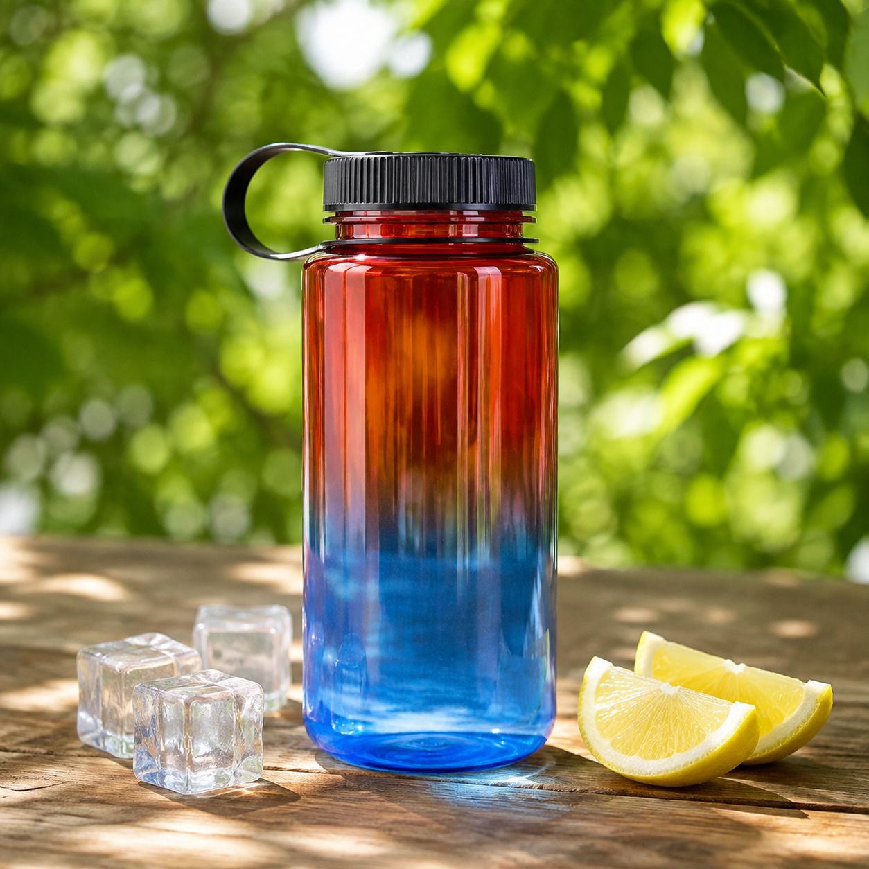 Tritan Plastic Sports Water Bottle