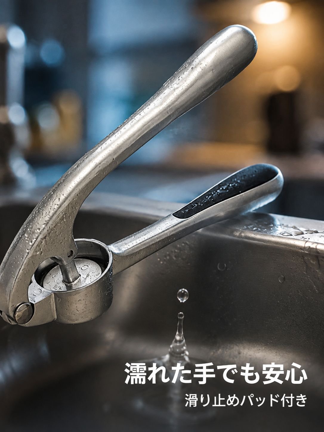 家庭用大型ニンニクプレス