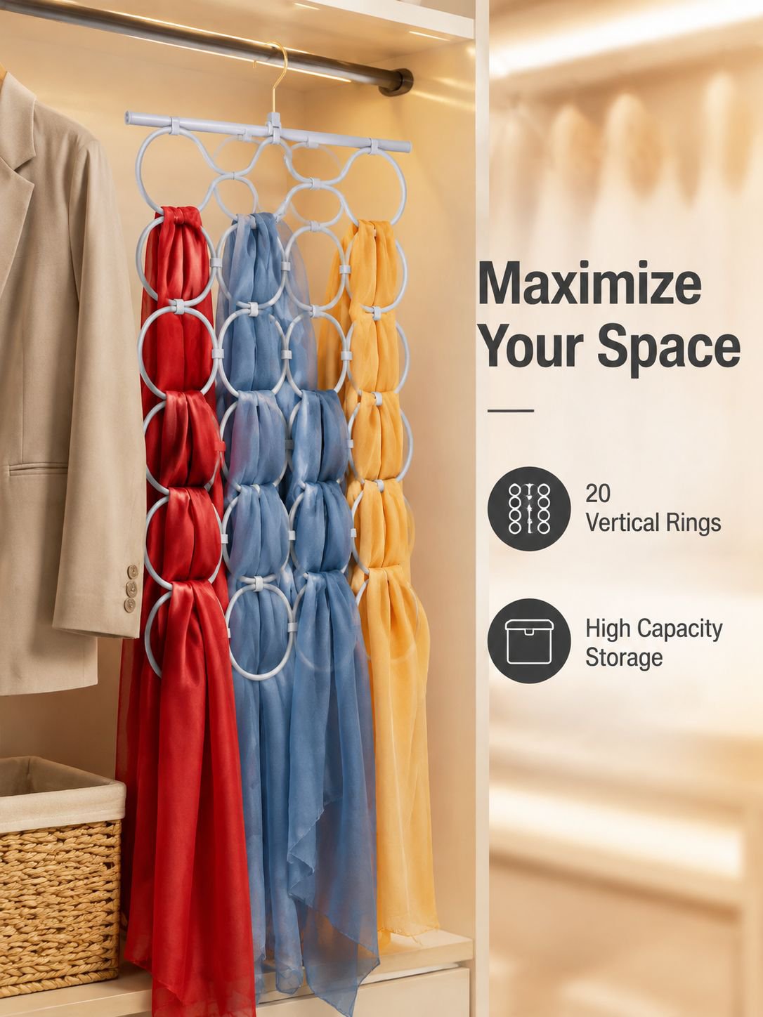 Foldable Multi-functional Hanger
