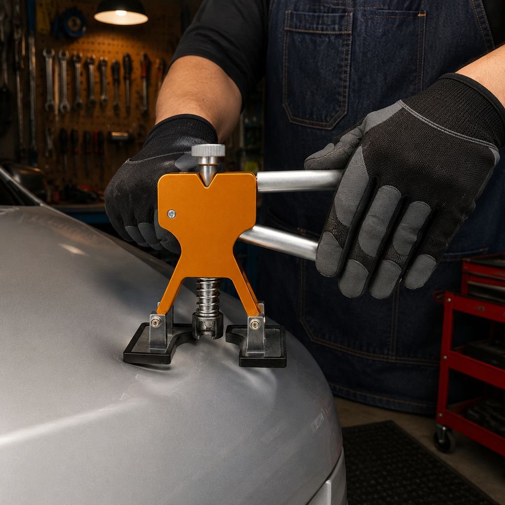 Car dent repair tool kit, body panel puller, dent, dent, hail pit repair kit