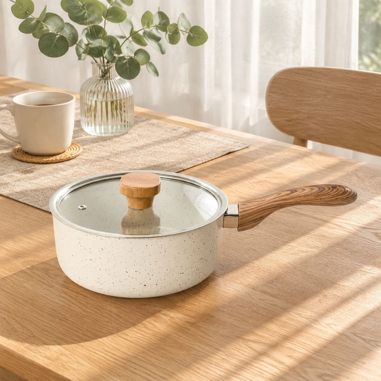 Household wheat stone nonstick pan frying pan pan pan milk pan snow pan soaking pan