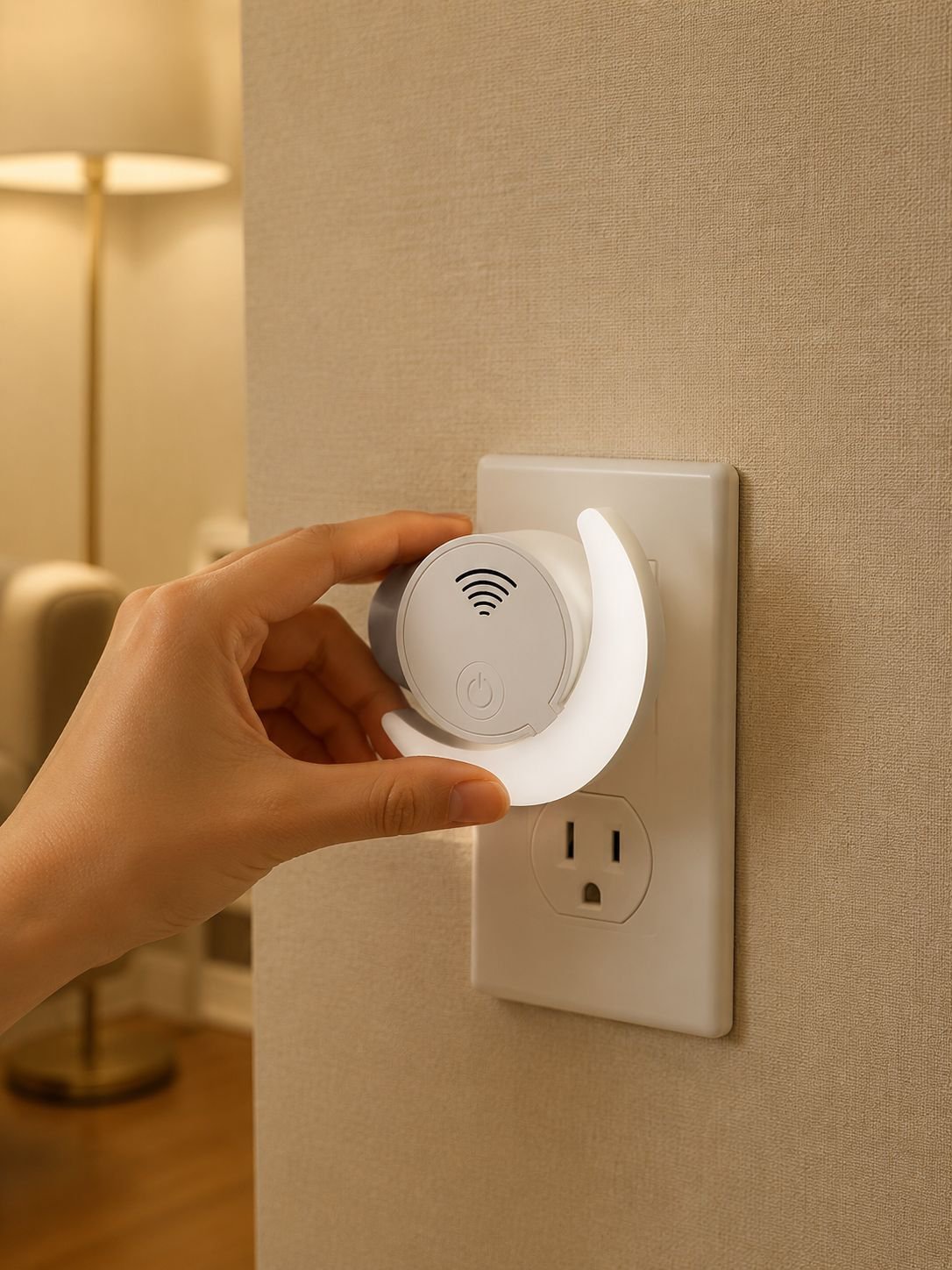 User-friendly mosquito repellent night light for home