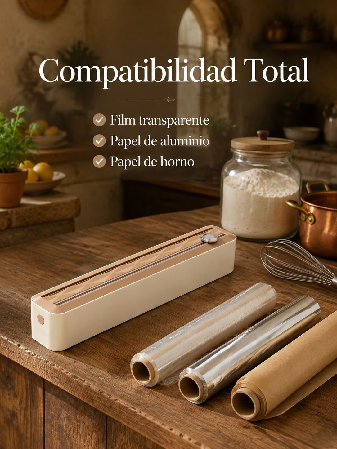 Cortador Multifuncional de Film Transparente