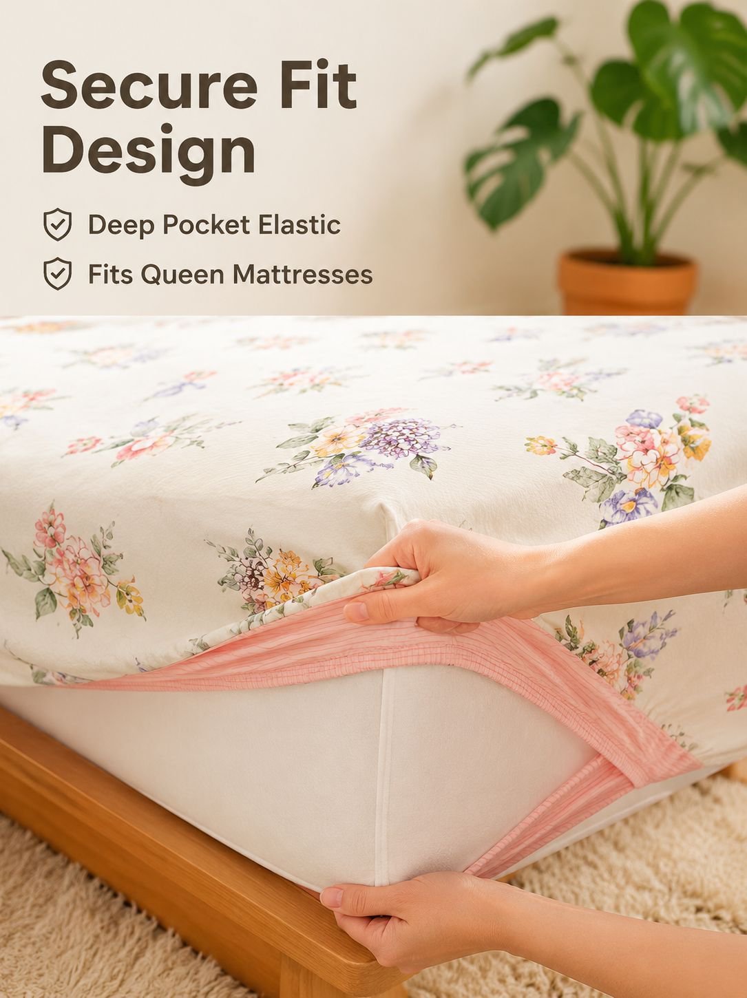 Four-piece bedding set