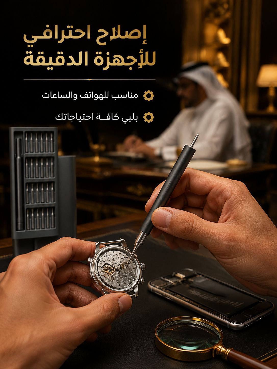 مجموعة مفك البراغي البريطانية 24 في 1