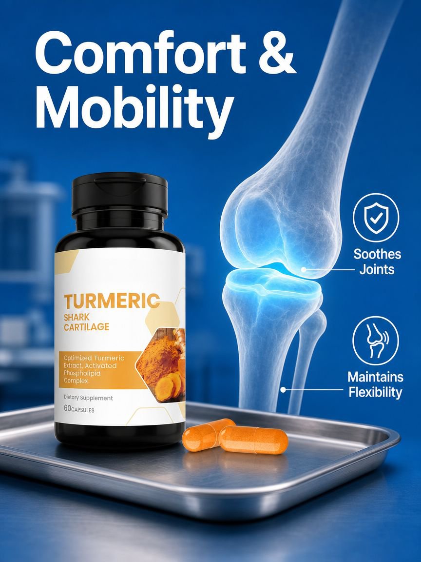 Joint Health Turmeric Supplement Tablets