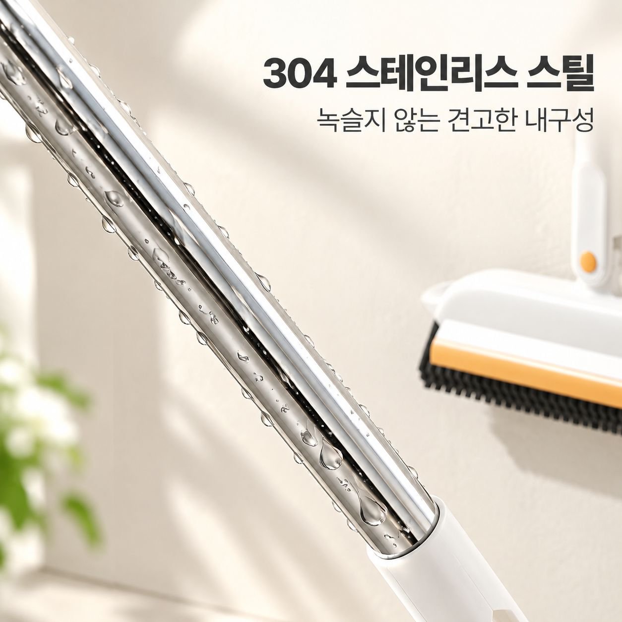 고급 V형 욕실 바닥 브러쉬 화장실 스퀴지 가정용 하드모 틈새 청소 솔