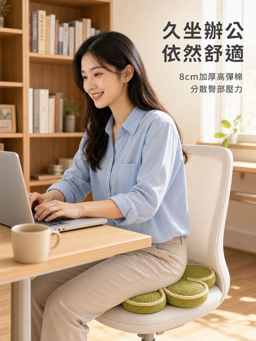 創意花型沙發坐墊