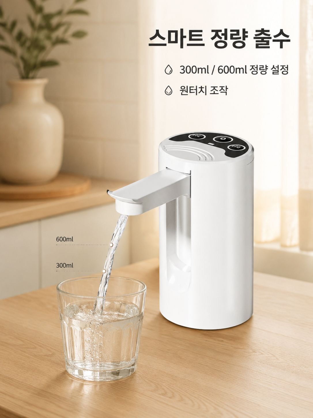 접이식 전기 정수기