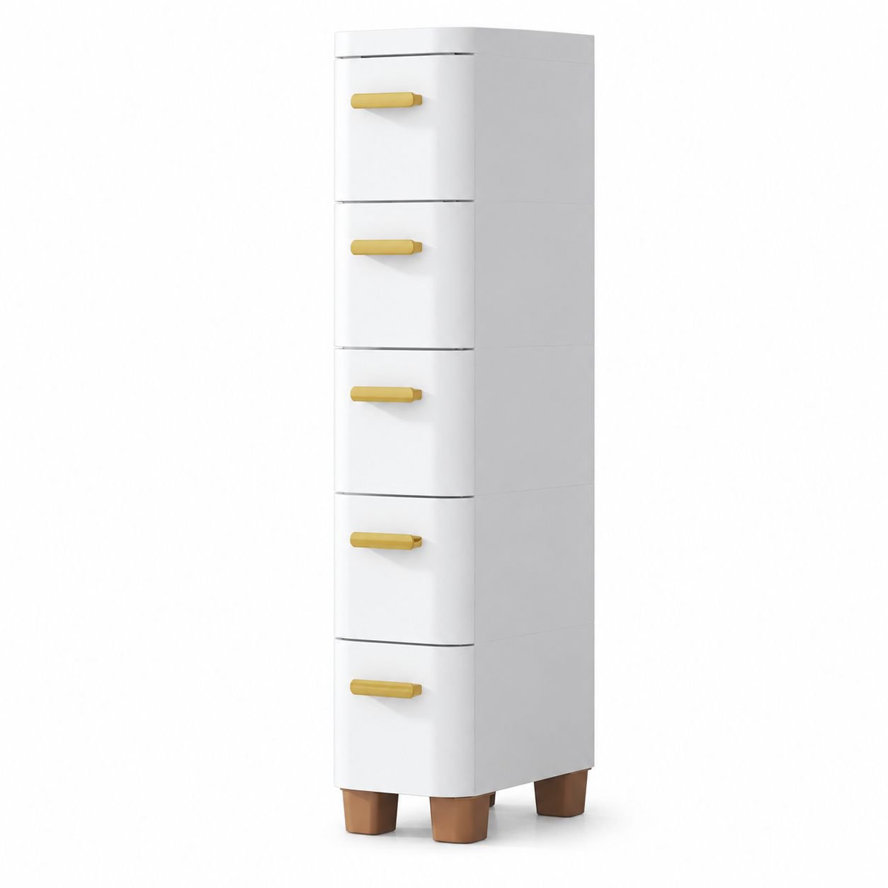 Household Multi-layer Narrow Gap Drawer Organizer Cabinet