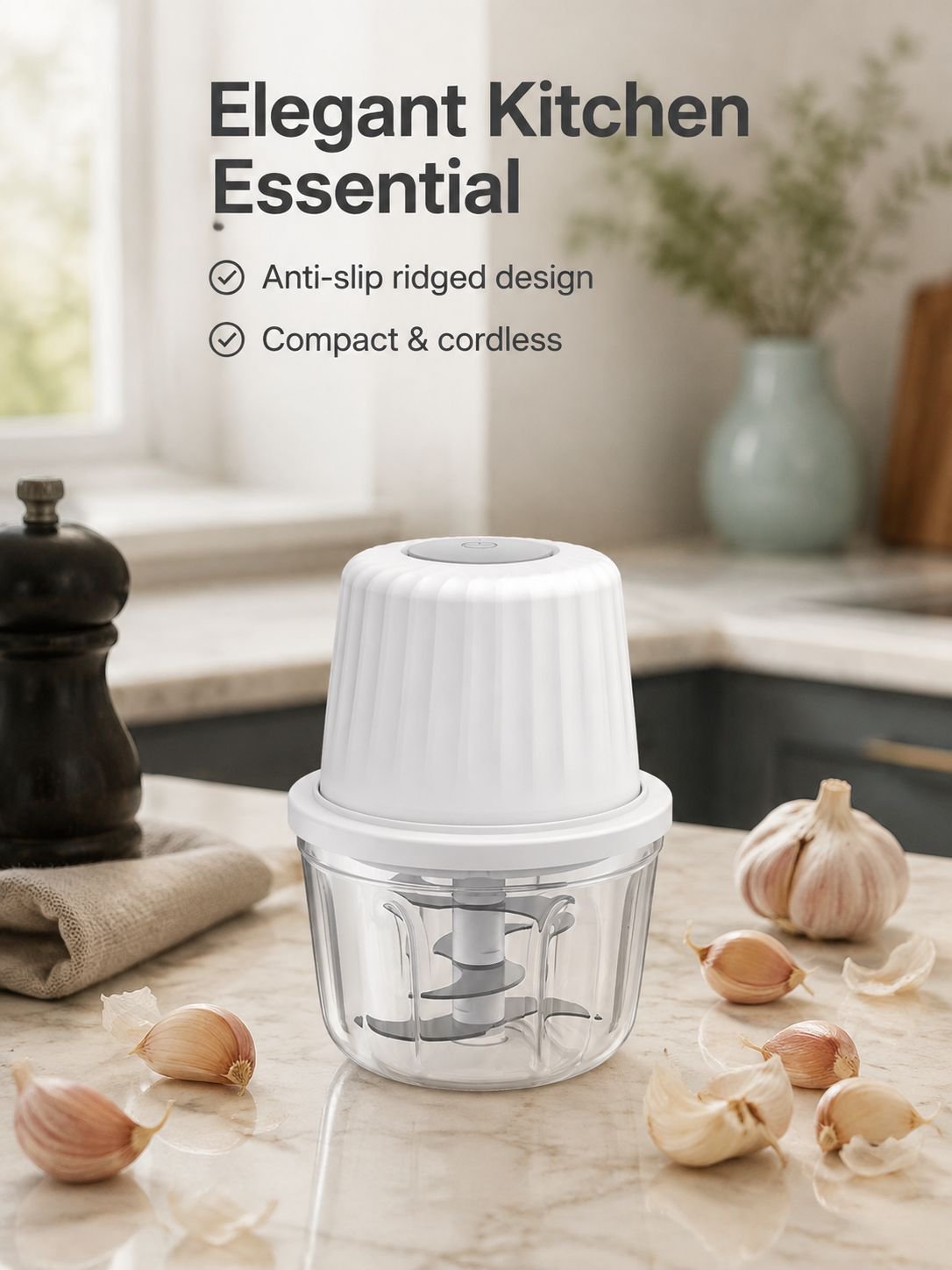 Cordless Mini Garlic Chopper