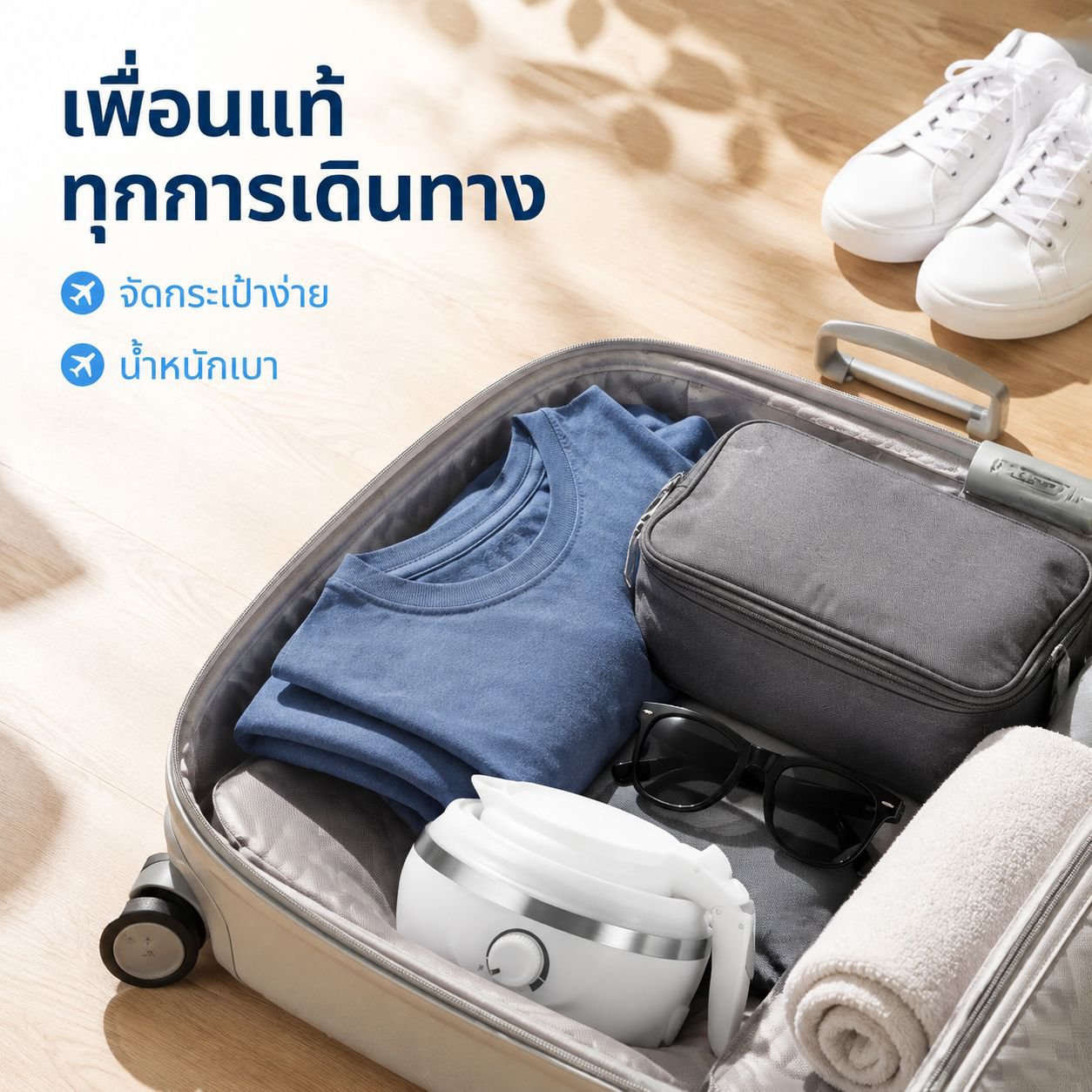 กาต้มน้ำไฟฟ้าซิลิโคนพับได้ขนาดเล็ก พกพาสะดวก สำหรับเดินทาง