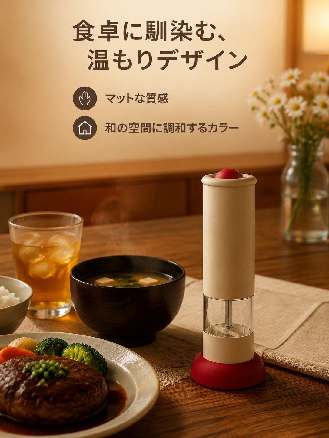 電動調味料グラインダー