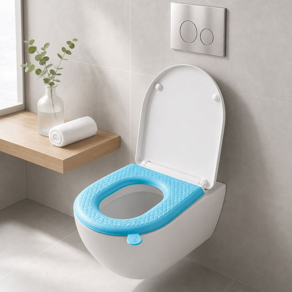 Eva wasserdichtes Toilettensitzkissen Vier Jahreszeiten Universaltoilette Haushalts-Einweg-Toiletten