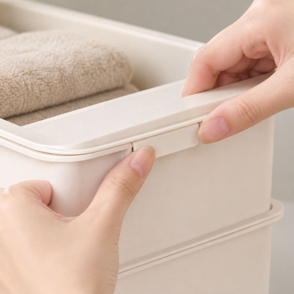 Organizador resistente de plástico para cajones
