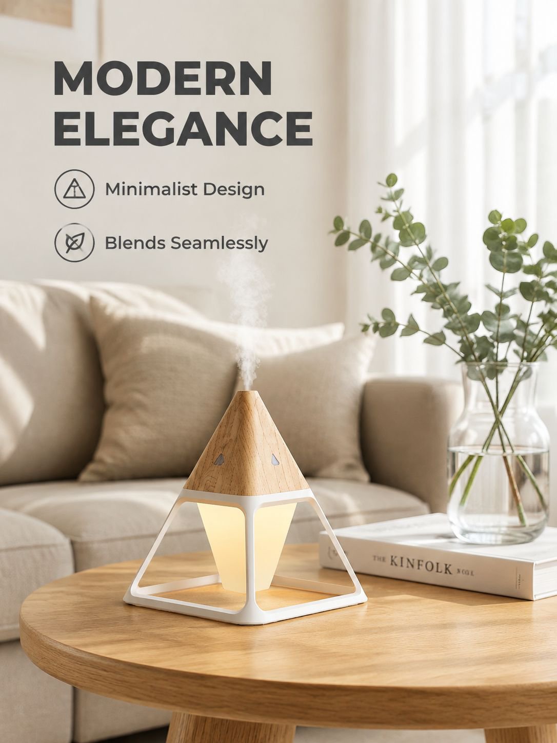 Large Capacity Silent Mist Humidifier