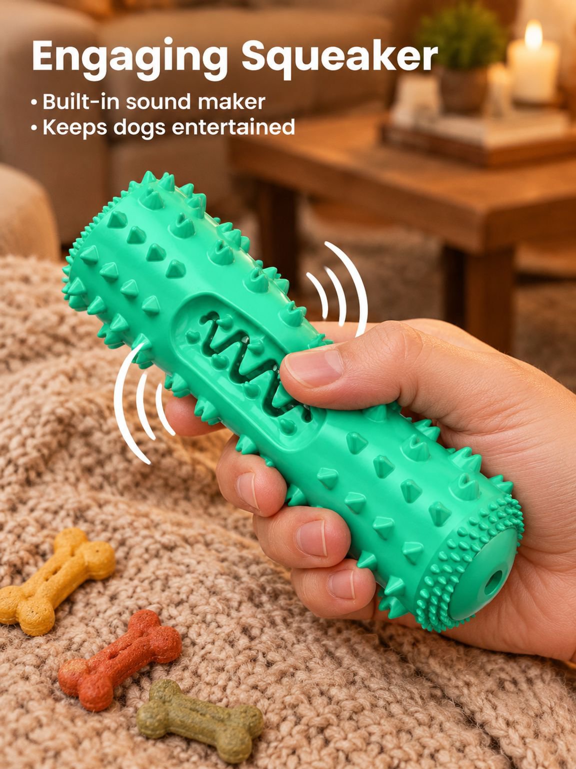 Sounding Serrated Teething Stick