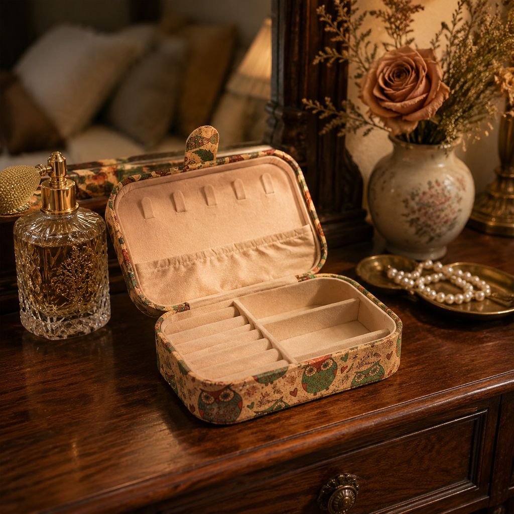 Vintage Style Jewelry Organizer Multi-purpose Box