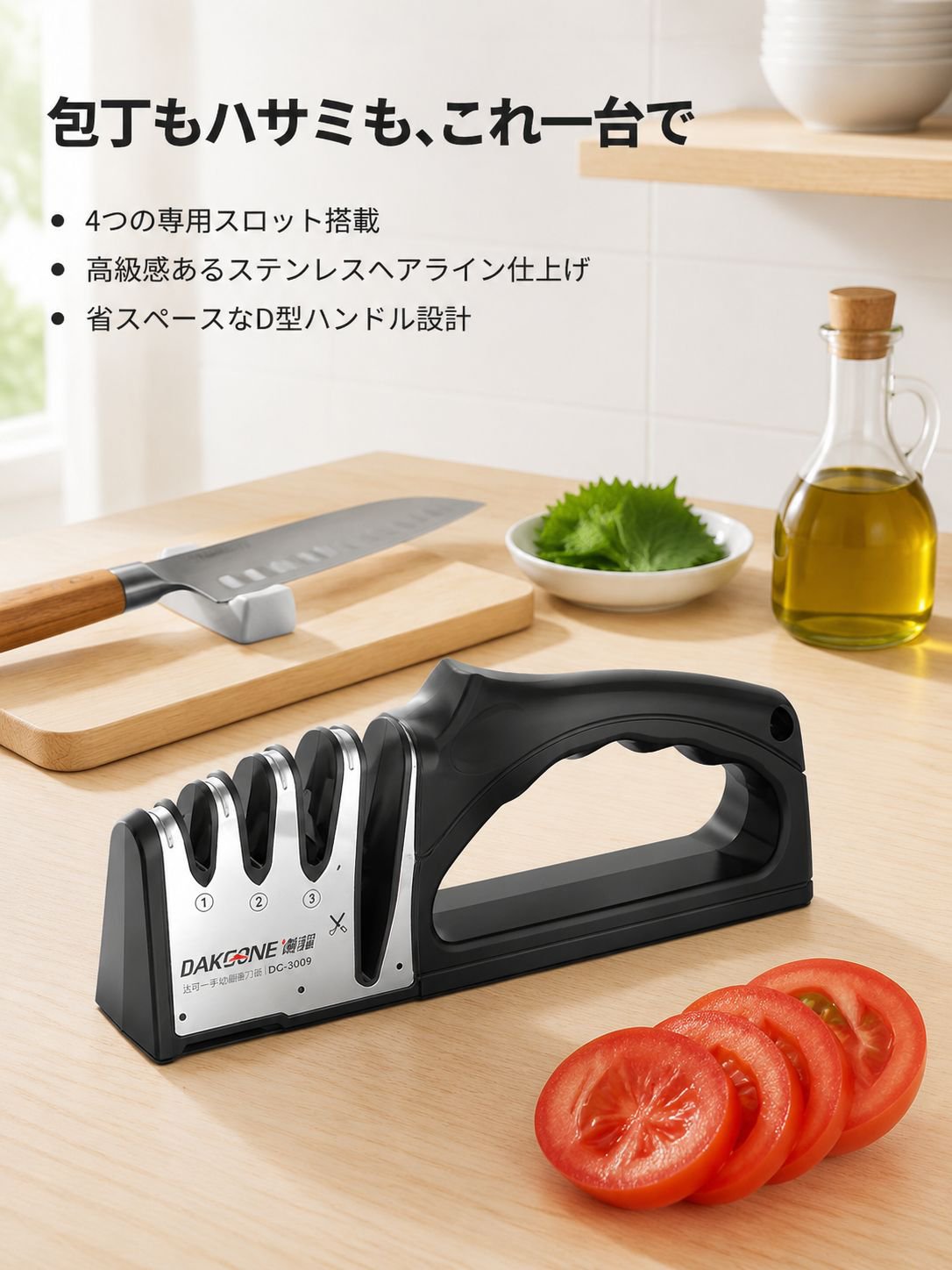 多機能手動ナイフ研ぎツール