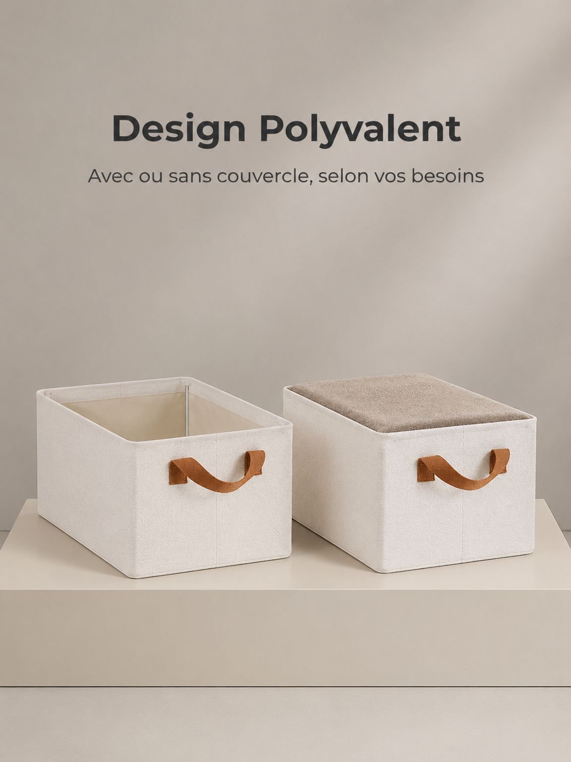Boîte de rangement robuste parfaite pour le bureau ou la maison