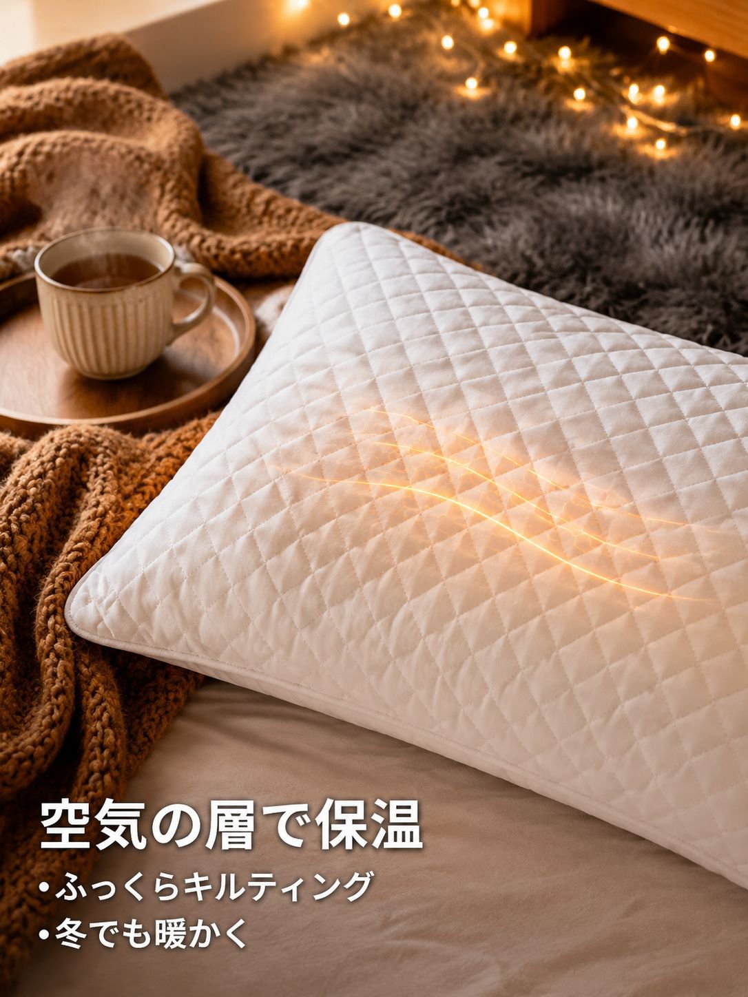 枕カバー、枕芯、保護断熱層、耐久性