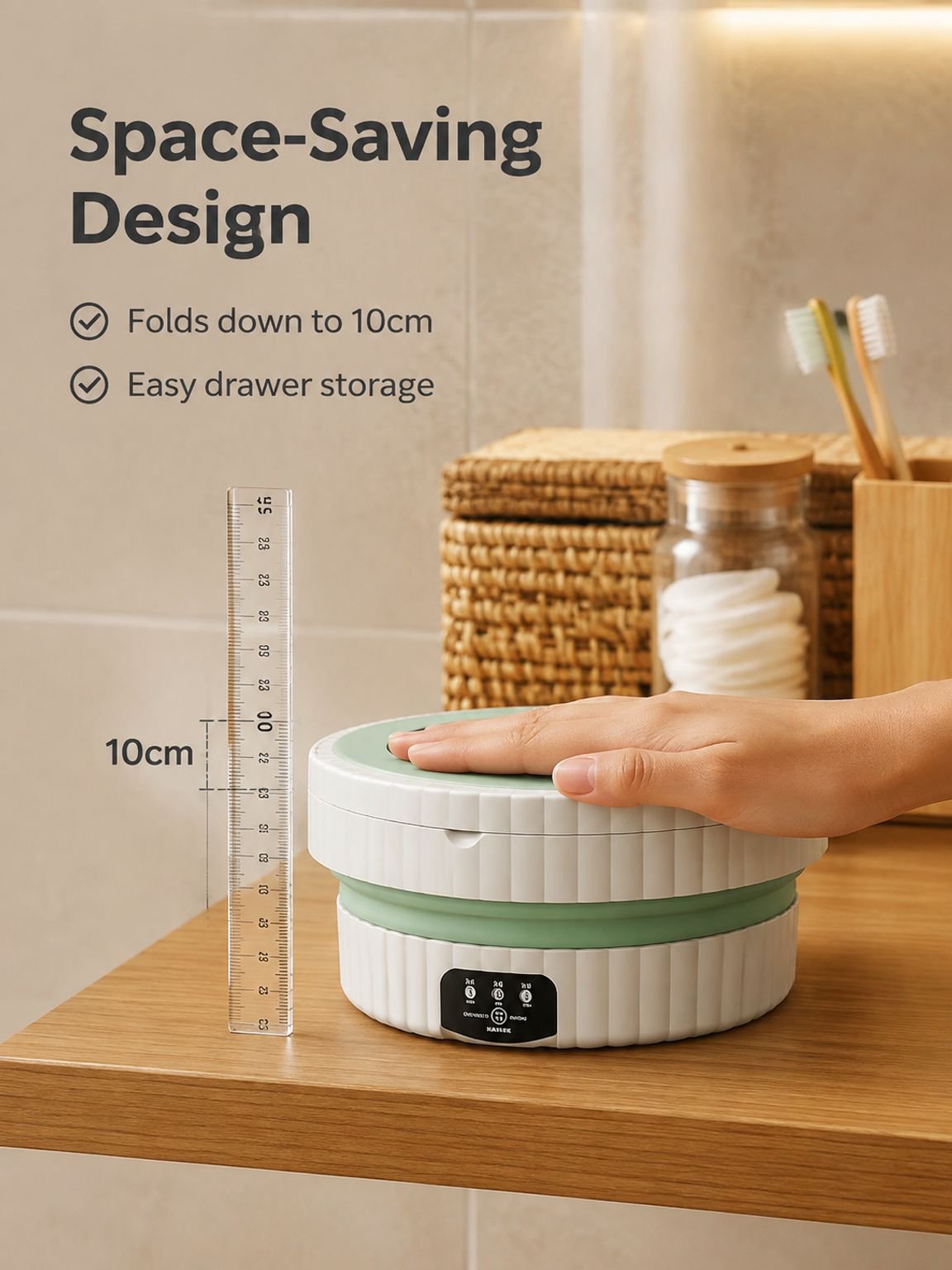 Home Portable Folding Mini Underwear Special Washing Machine