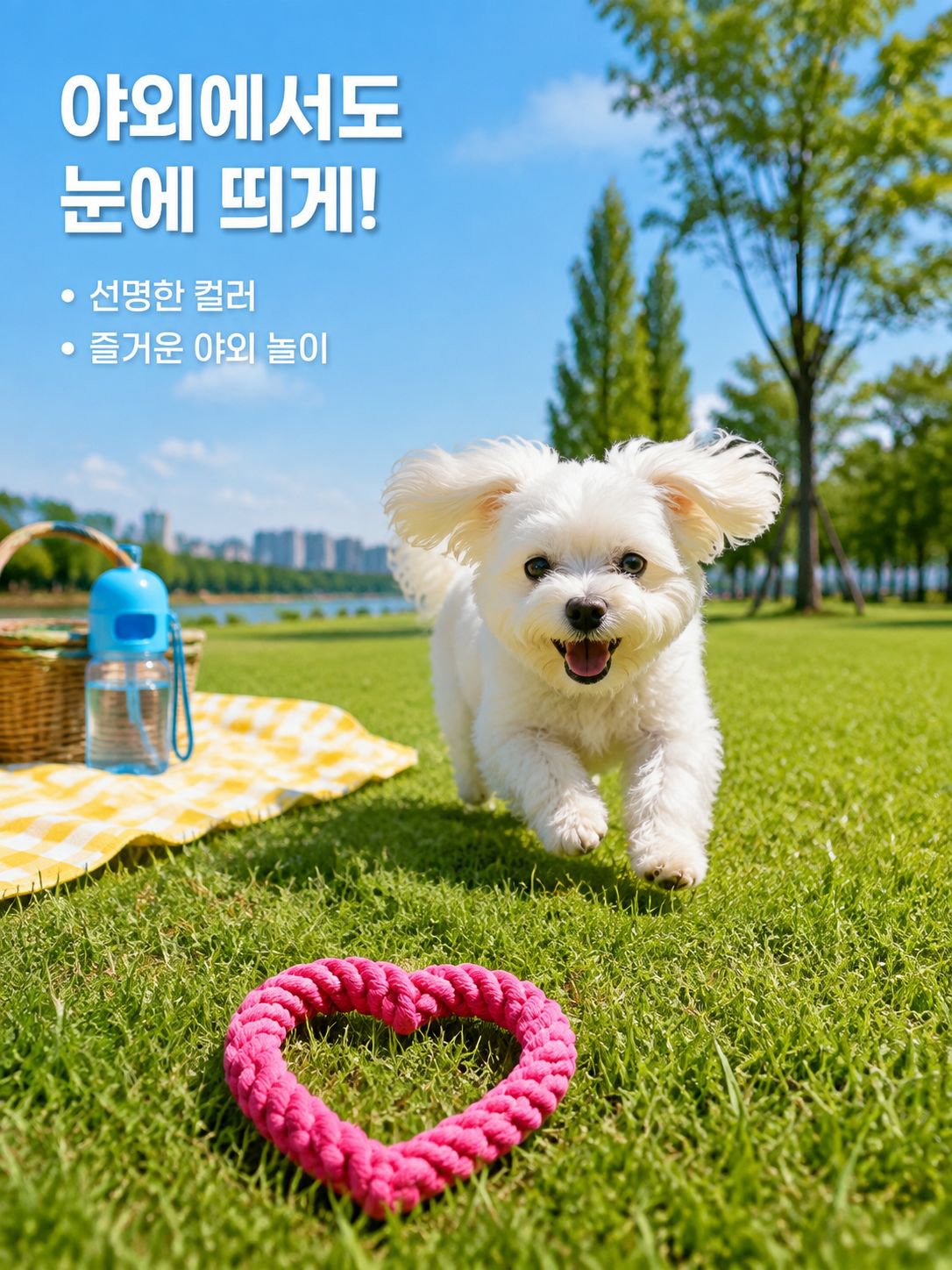 애완견 목줄 장난감