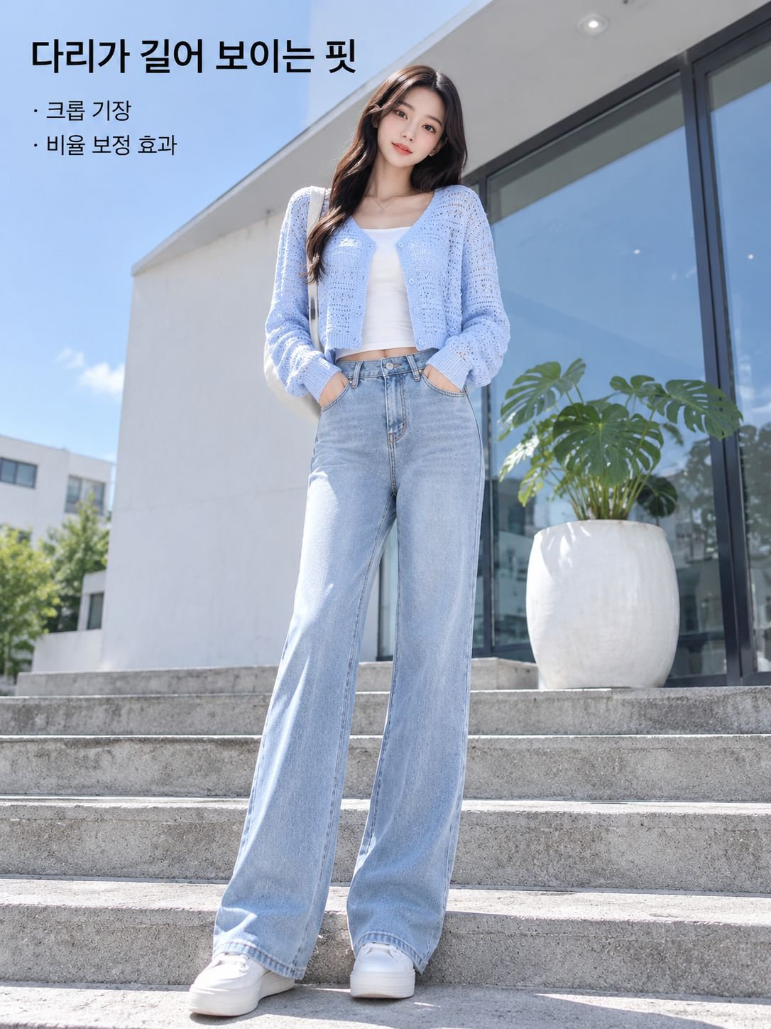 아이스 실크 얇은 펀칭 자외선 차단 니트 가디건 