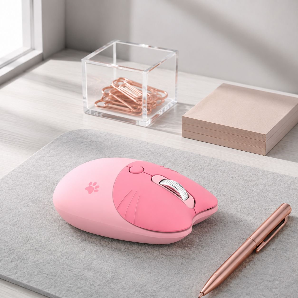 Wireless Mouse Girls Mouse Office Wireless Portable Cute