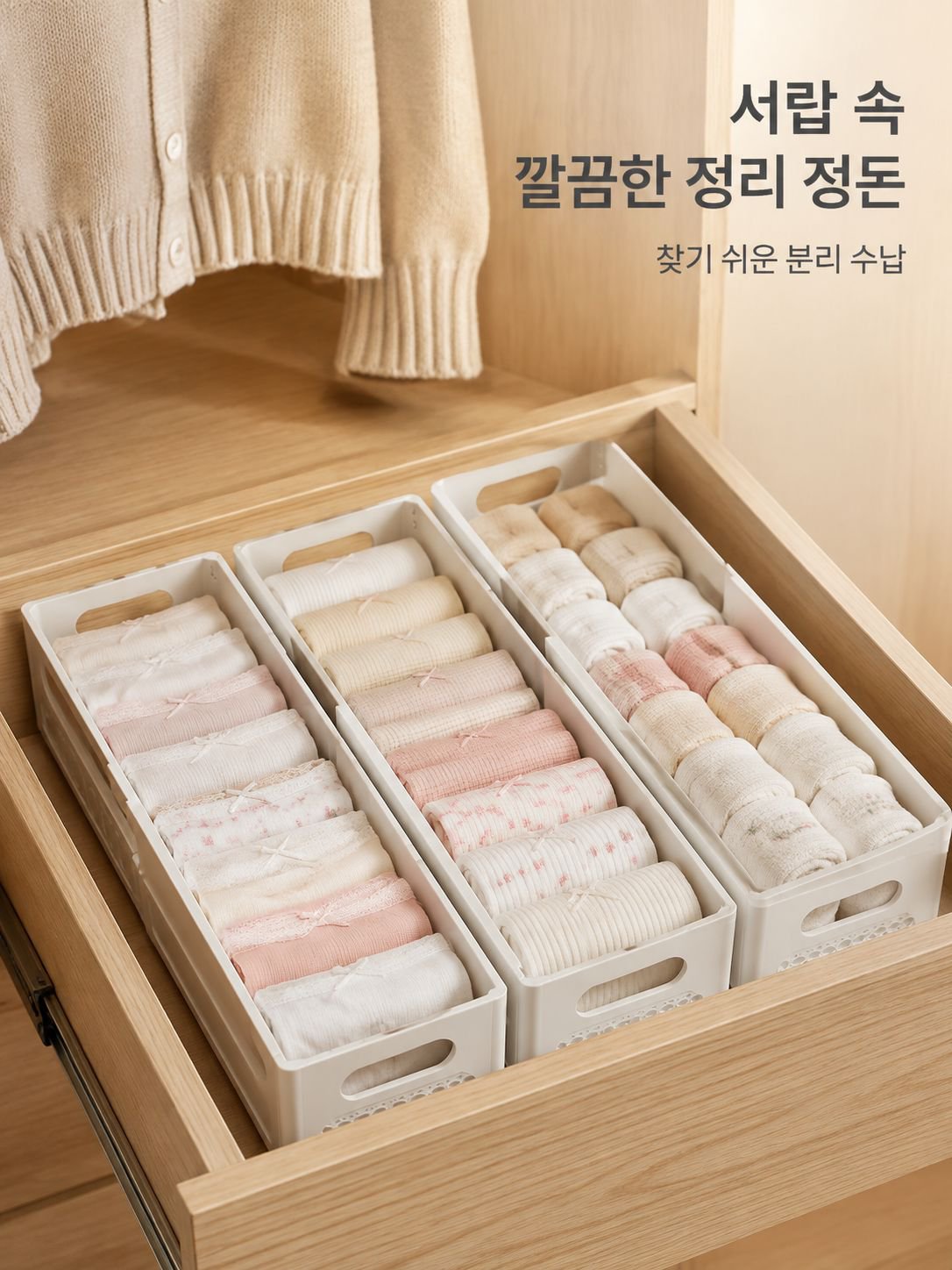 다기능 옷장 수납 박스