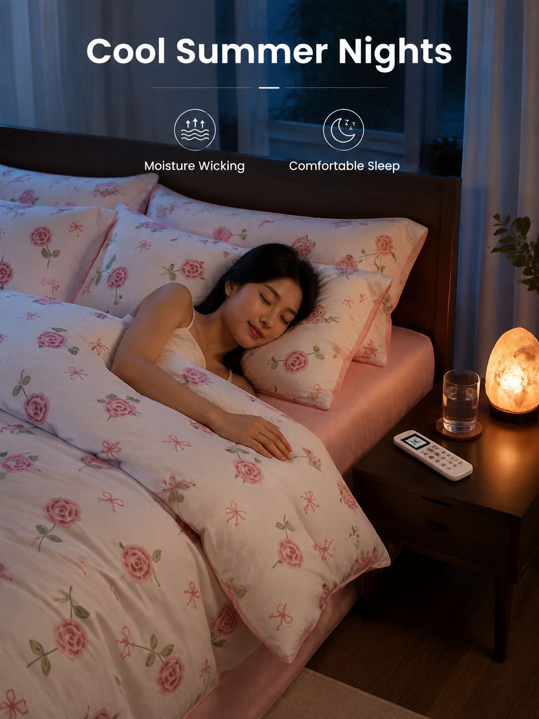 Four-piece bedding set